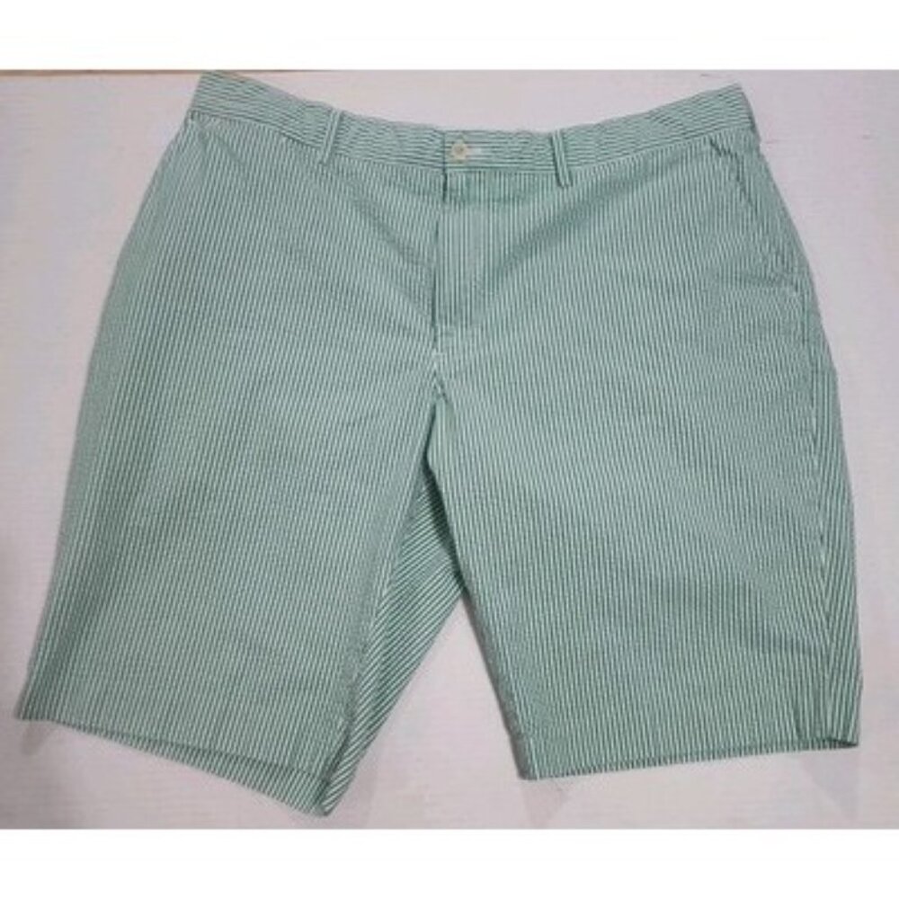 Polo Ralph Lauren Shorts Mens 40 Pinstripe Seersucker Classic Lightweight Preppy